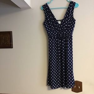 Star Vixen women’s polka dot dress. Size Large